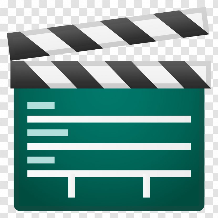 Clapperboard Film Video - Rectangle - Vector Format Transparent PNG