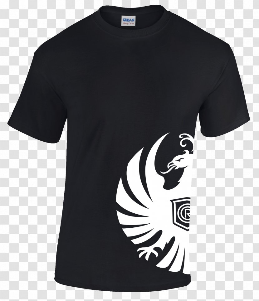T-shirt Hoodie Gildan Activewear Sleeve Crew Neck - Longsleeved Tshirt Transparent PNG