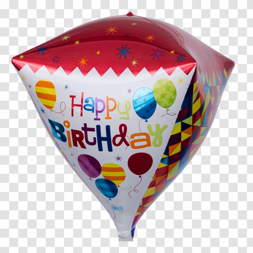 Toy Balloon Happy Birthday Greeting & Note Cards - Heart Transparent PNG