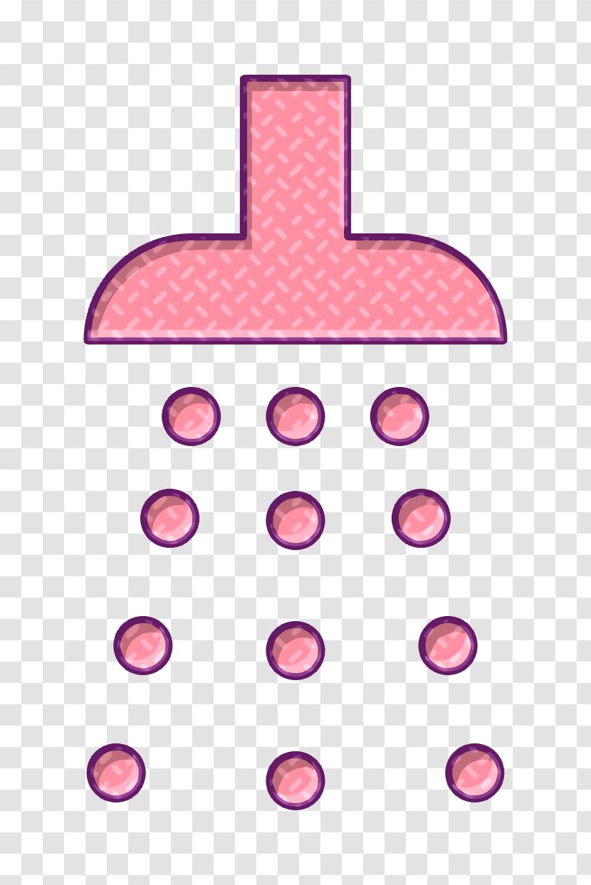 Room-facilities Icon Shower - Pink - Thumb Finger Transparent PNG