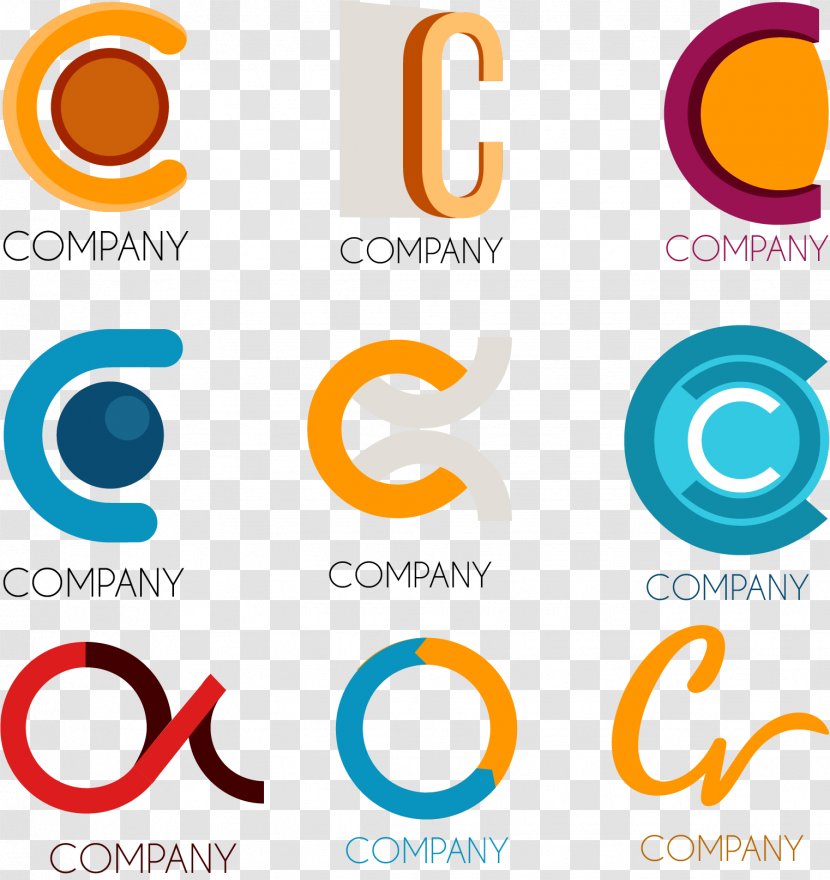 Logo - Point - Vector Hand Painted C Letters Transparent PNG