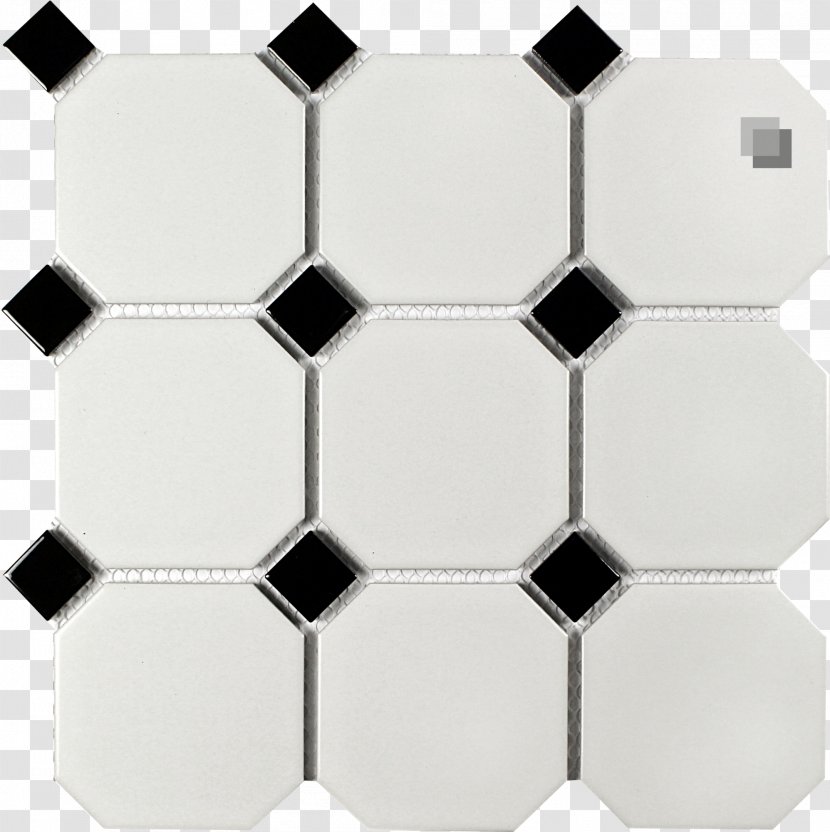 Ceramic Mosaic Tile Flooring Craquelure - Octagon - Modern Minimalist Trifold Transparent PNG