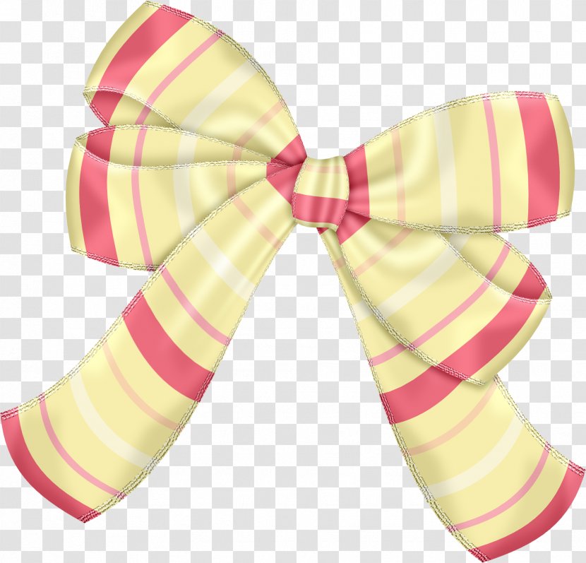 Bow Tie Hair Ribbon Pink M Shoelace Knot - Necktie Transparent PNG