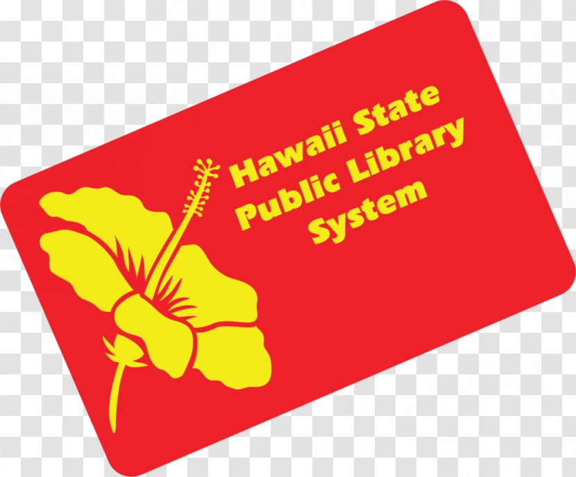 Logo Hawaii State Public Library System Font - Yellow - Beneficiary Cartoon Transparent PNG