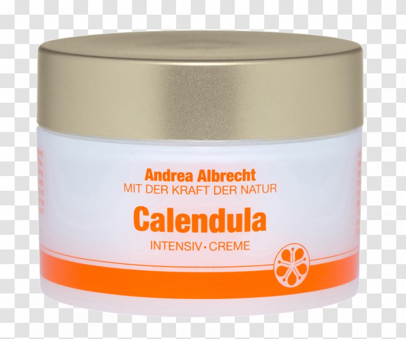 Cream Calendula Officinalis Skin Care Medicinal Plants - Orange Transparent PNG