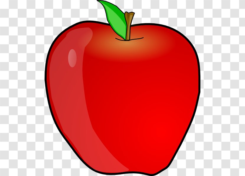 Download Clip Art - Plant - Apple With Worm Transparent PNG