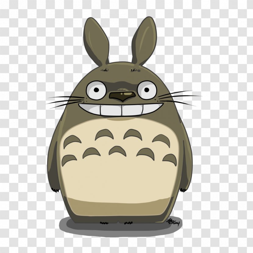 Hare Domestic Rabbit Easter Bunny - Totoro Transparent PNG
