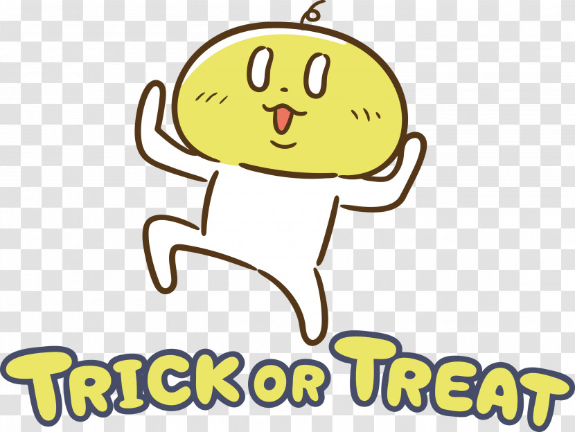 TRICK OR TREAT Happy Halloween Transparent PNG