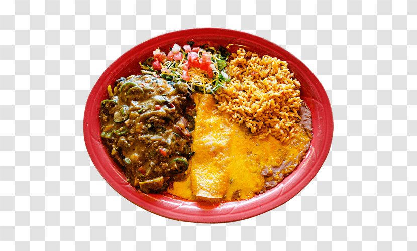 Mole Sauce Rice And Curry Mexican Cuisine Jollof Biryani - American Food - Chimichanga Transparent PNG