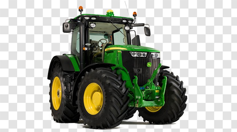 John Deere Tractor Caterpillar Inc. Agriculture Combine Harvester Transparent PNG