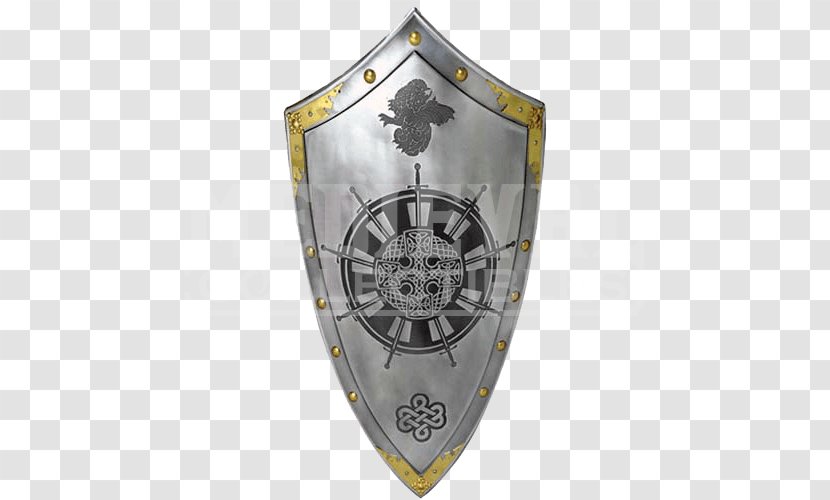 Middle Ages King Arthur Crusades Round Table Knights Templar - Shield - Beautifully Transparent PNG