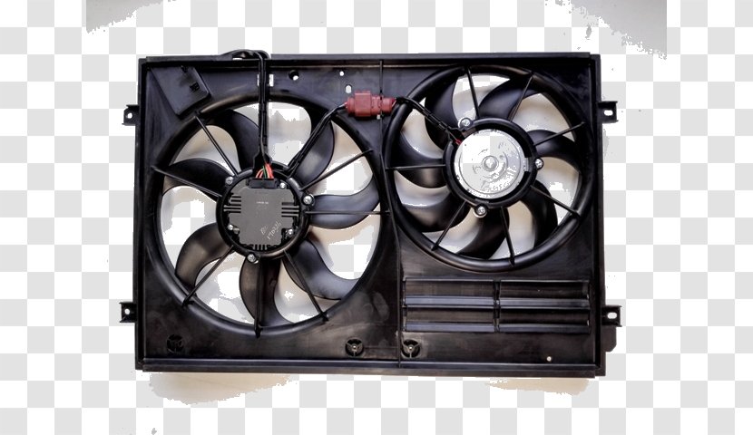 Computer System Cooling Parts Car Water - Auto Part - Radiator Fan Transparent PNG