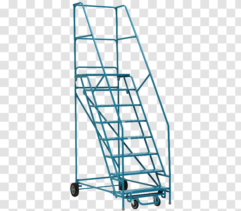 Allright Ladder Co Of Canada Ltd Rolling Aerial Work Platform - Industry - Ladders Transparent PNG