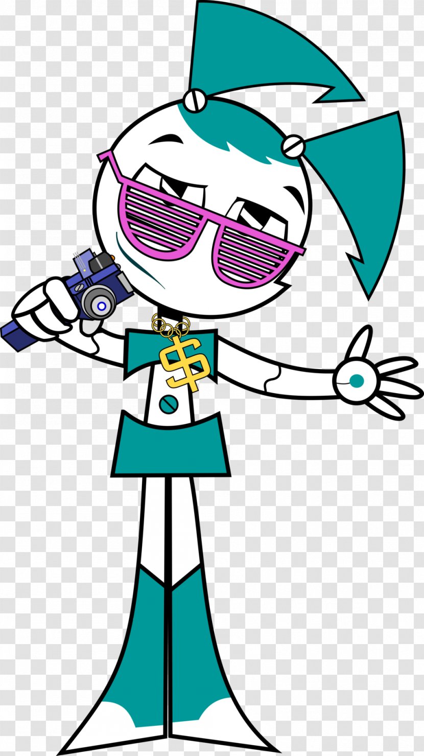 Cartoon Clip Art - Line - My Life As A Teenage Robot Transparent PNG