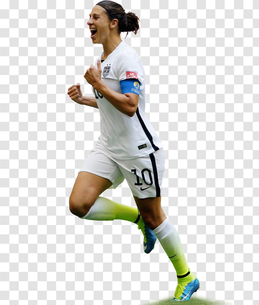 Carli Lloyd 2015 FIFA Women's World Cup United States National Soccer Team Football Player Sport - Alex Morgan Transparent PNG