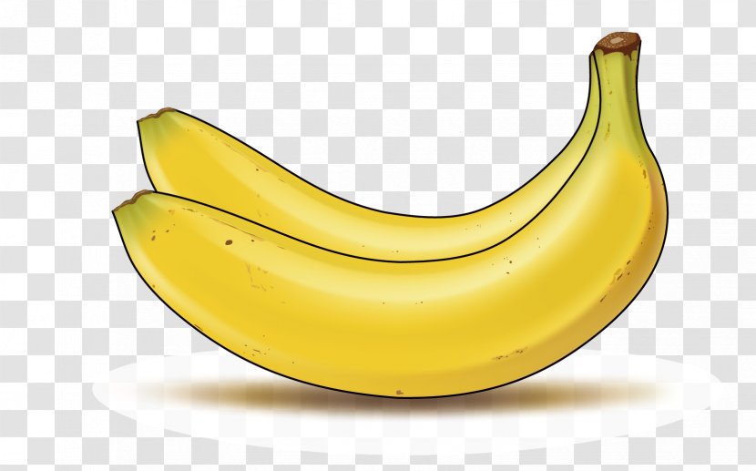 Cooking Banana Design Banaani Fruit - Plantain - Cartoon Transparent PNG