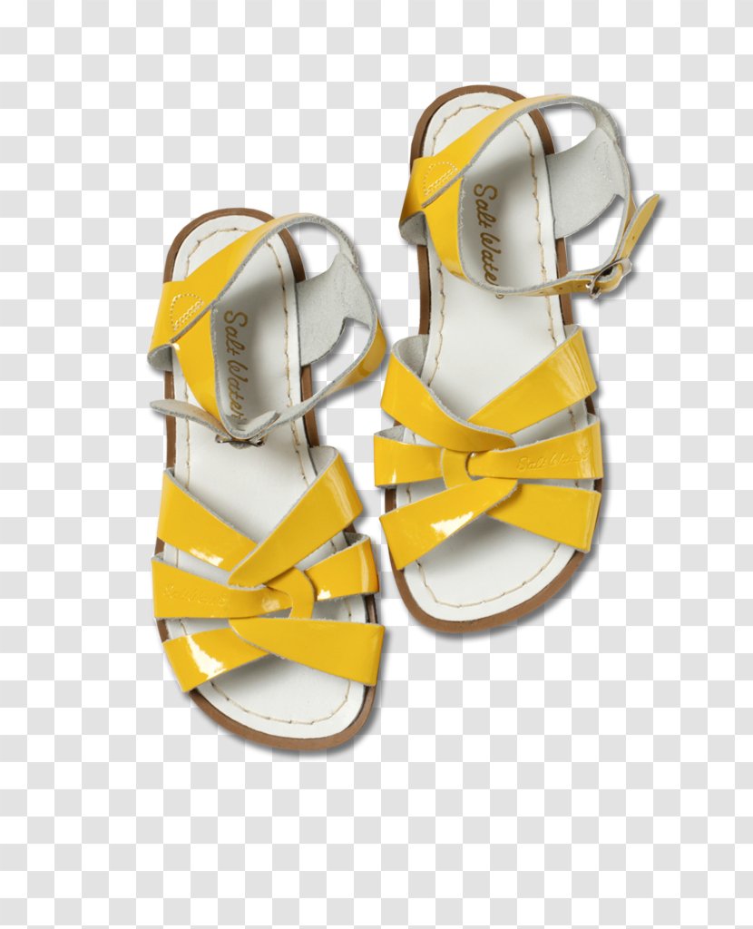 Flip-flops Saltwater Sandals Shoe Yellow - Boot - Sandal Transparent PNG