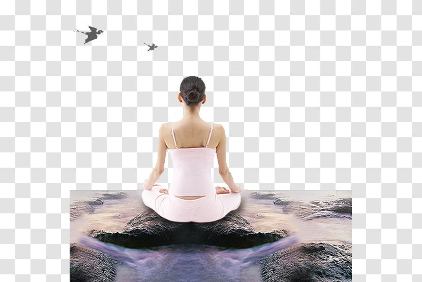 Suboptimal Health Traditional Chinese Medicine Human Body - Disease - Face The Sea Yoga Regimen Transparent PNG