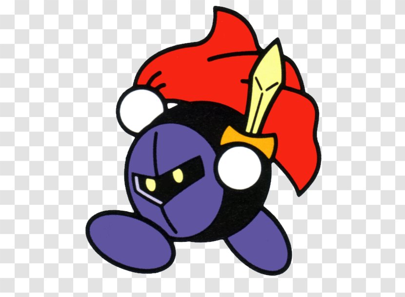 Kirby's Adventure Return To Dream Land Meta Knight Kirby Super Star Ultra - Fictional Character Transparent PNG