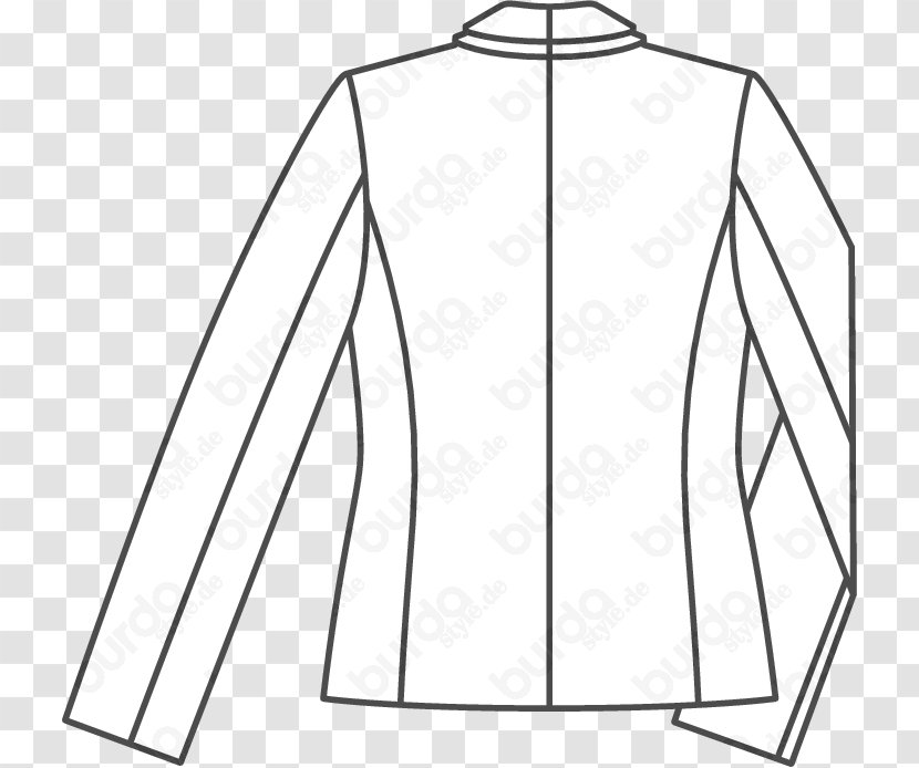 Jacket Textile Sleeve Line Angle - Clothing Transparent PNG