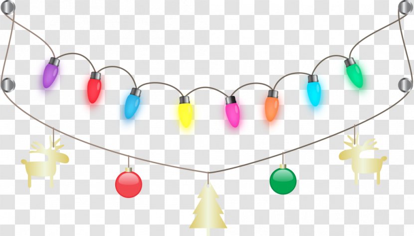 Christmas Lights Clip Art - String Transparent PNG