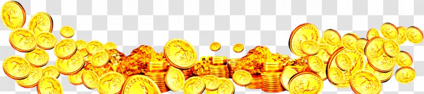 Gold Money Icon - Coin - Background Material Transparent PNG