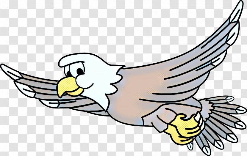 Bird Wing Cartoon Clip Art Beak - Eagle - Bald Transparent PNG