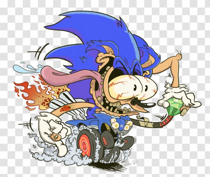 Art Drawing Sonic & Sega All-Stars Racing - Rat Mouse Transparent PNG