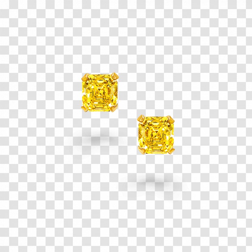 Earring Graff Diamonds Jewellery Diamond Color - Emerald - A Pair Of Rings Transparent PNG