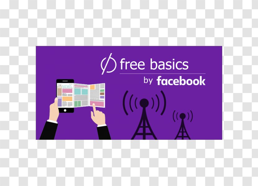 Free Basics Internet Facebook .org Telecom Regulatory Authority Of India - Violet Transparent PNG