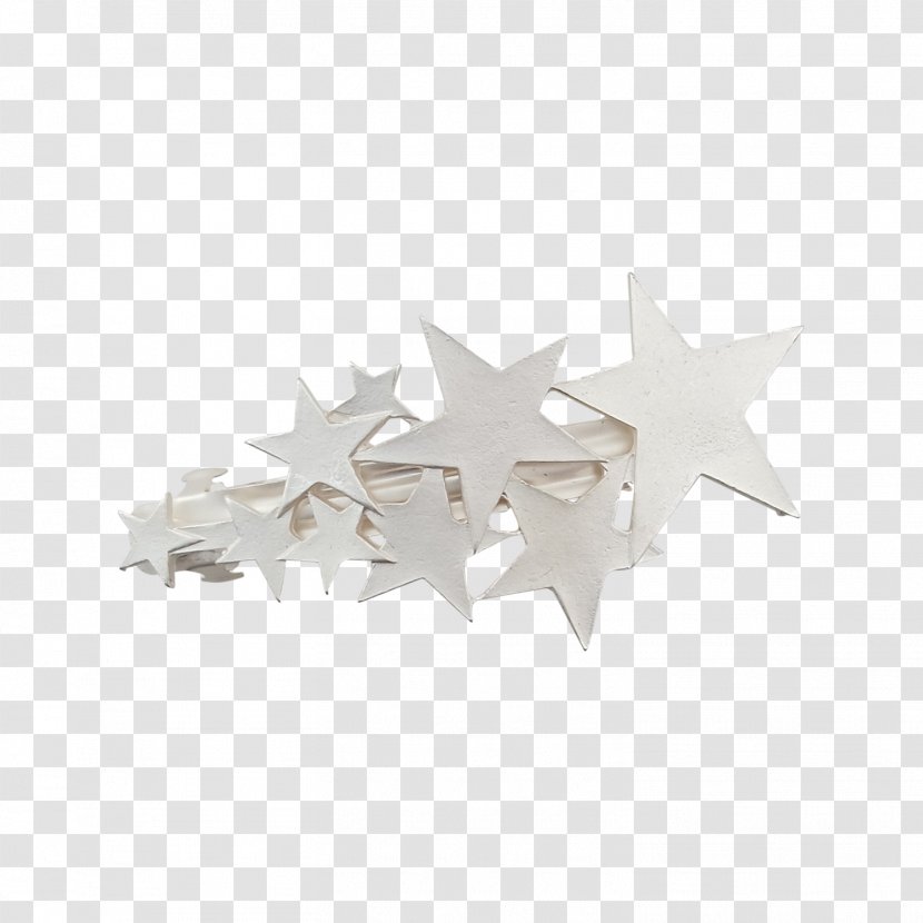 Angle Star - Silver Transparent PNG