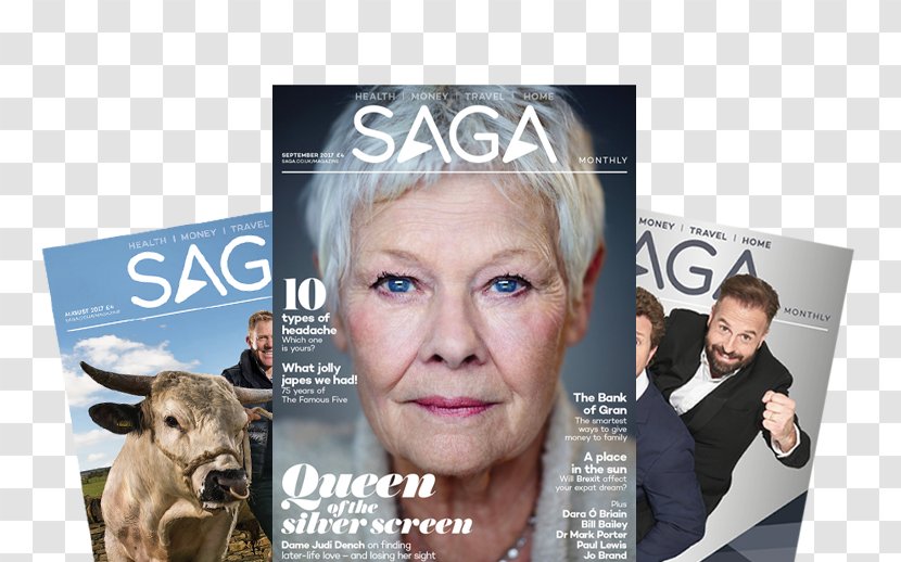 Saga Magazine Subscription Business Model Brand Advertising - New Member Transparent PNG