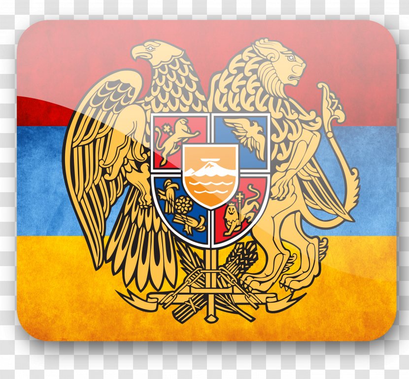 Flag Of Armenia First Republic Coat Arms Armenian Diaspora Transparent PNG