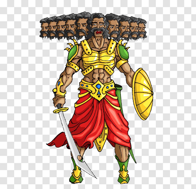 Ravana Dussehra Clip Art - Lakshmana - File Transparent PNG