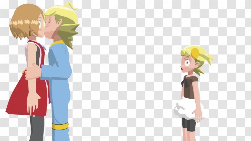 Pikachu Clemont Ash Ketchum Serena Pokémon GO - Frame Transparent PNG