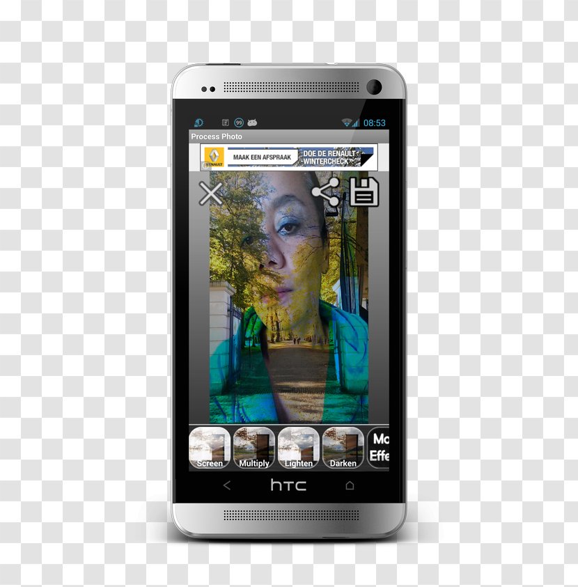 Smartphone Feature Phone Multimedia Earphone Handheld Devices - Gadget - Double Exposure Transparent PNG