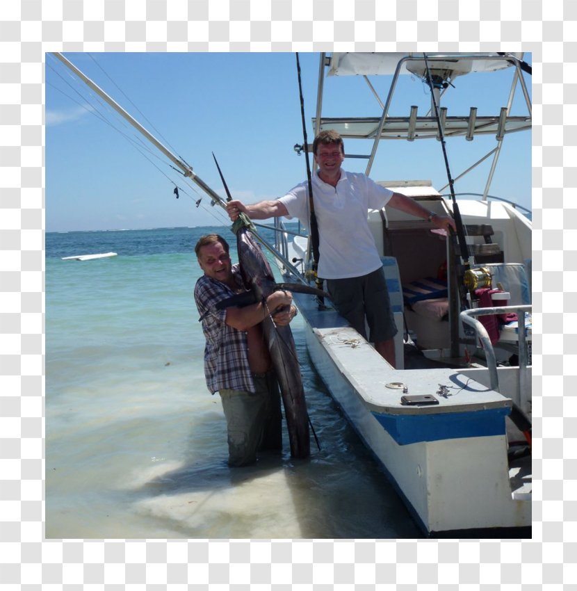 Diani Beach Recreational Fishing Big-game Fisherman - Water Transportation - Deep Sea Fish Transparent PNG