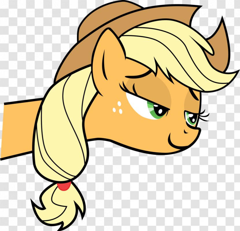 Pony Applejack Rarity Pinkie Pie Knowledge - Tail - Okay Face Transparent PNG