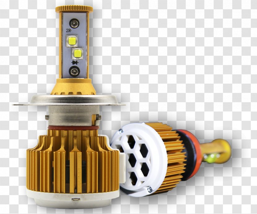 Car Headlamp LED Lamp Incandescent Light Bulb Light-emitting Diode Transparent PNG