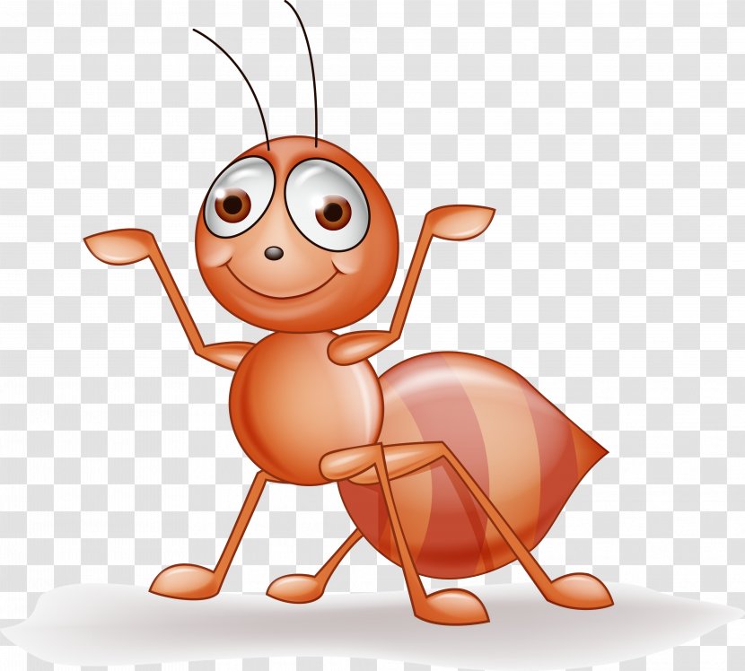 Ant Insect Drawing Illustration - Membrane Winged - Vector Ants Transparent PNG