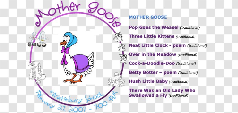 Beak Mother Goose Line Clip Art Transparent PNG