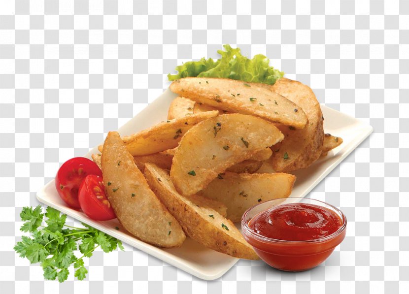 French Fries Potato Wedges Home Fast Food Junk - Vegetarian Cuisine Transparent PNG