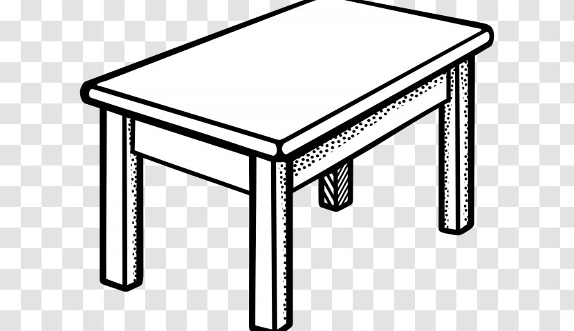 End Tables Clip Art Bedside Openclipart - Table Transparent PNG