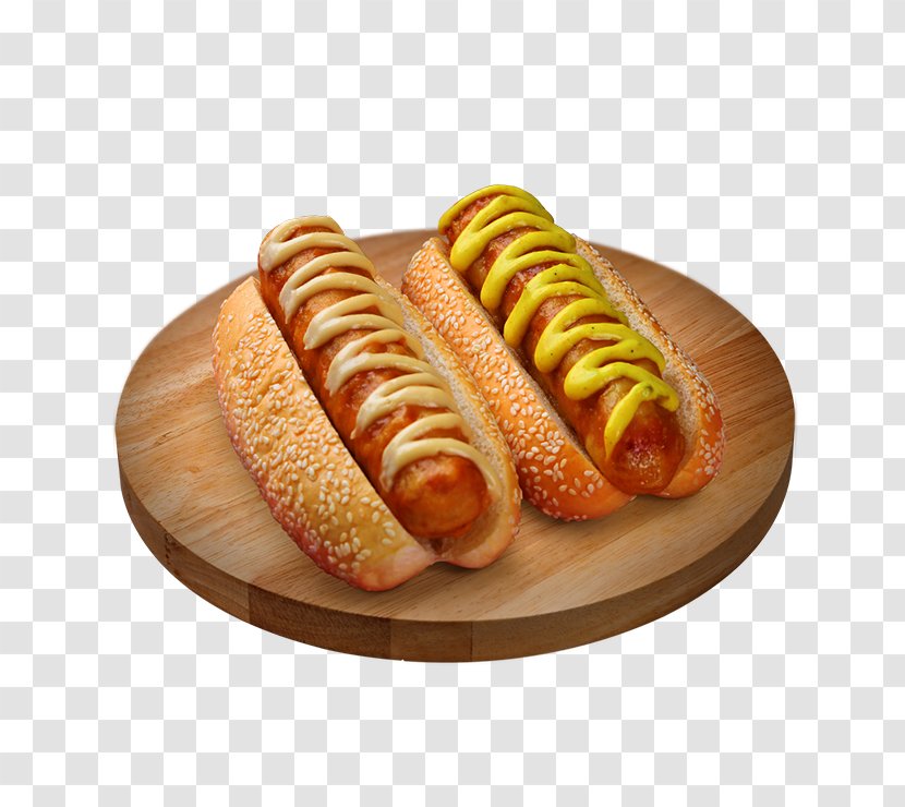 Hot Dog Bockwurst Bratwurst Thuringian Sausage Knackwurst - German Food Transparent PNG