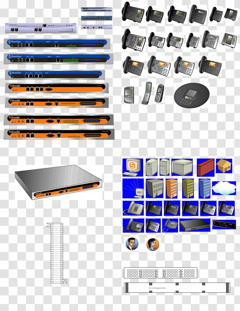 Microsoft Visio Wiring Diagram Computer Network - Technology - Electronics Accessory Transparent PNG