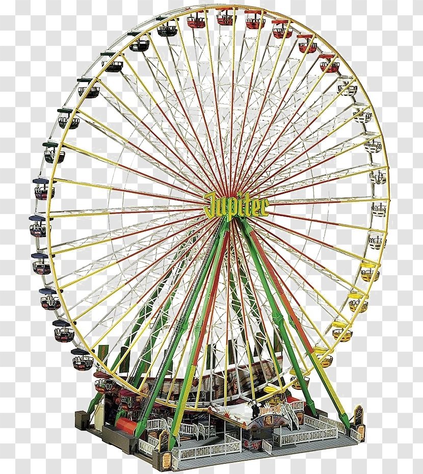 Faller 140470 HO Scale Ferris Wheel 140471 - Plastic Model Transparent PNG