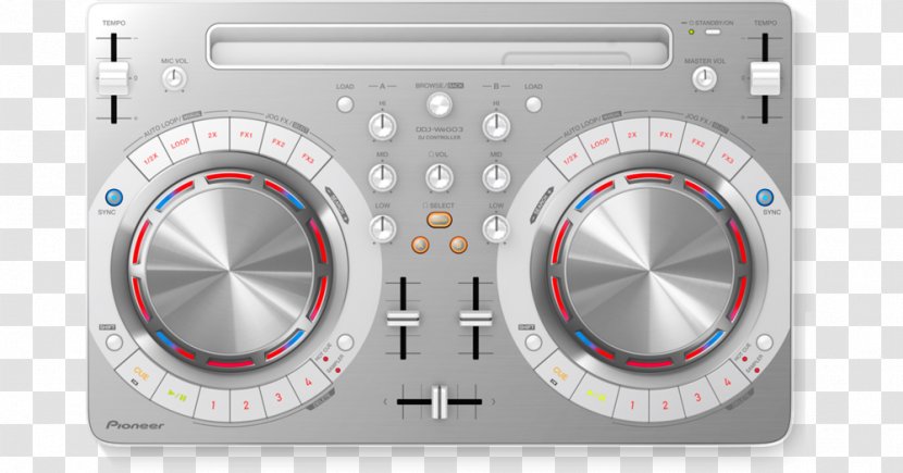 Pioneer DJ Controller Disc Jockey Corporation Djay - Cartoon - Flower Transparent PNG