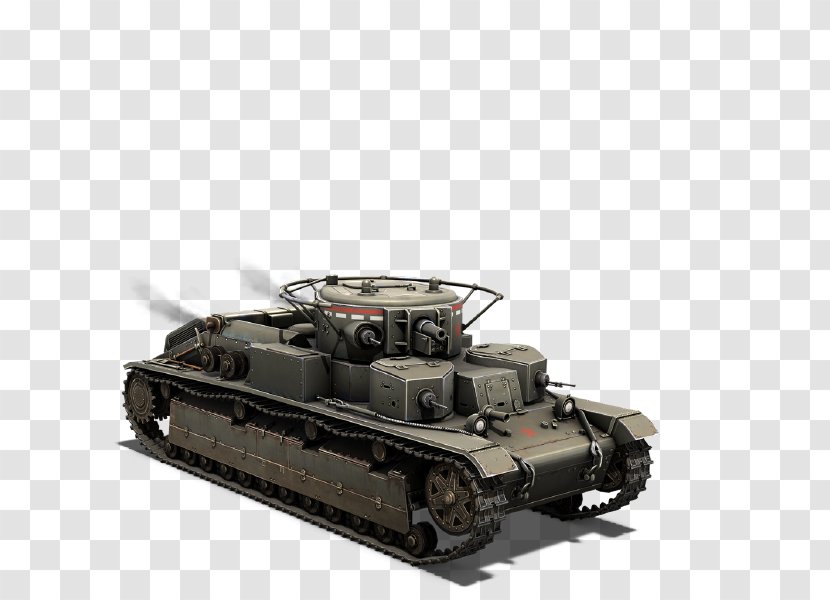 Churchill Tank Heroes & Generals Game Medium - Vehicle Transparent PNG