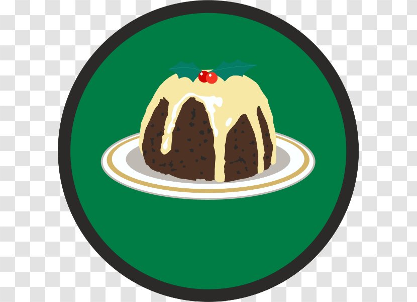 Frozen Food Cartoon - Cassata - Dishware Flan Transparent PNG