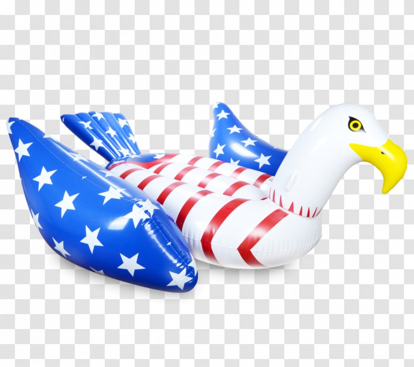 Inflatable Bald Eagle Swimming Pool United States - Independence Day - Floats Transparent PNG